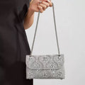 Elegant Rhinestones Flap Over Evening Bags 6W10BBG1943