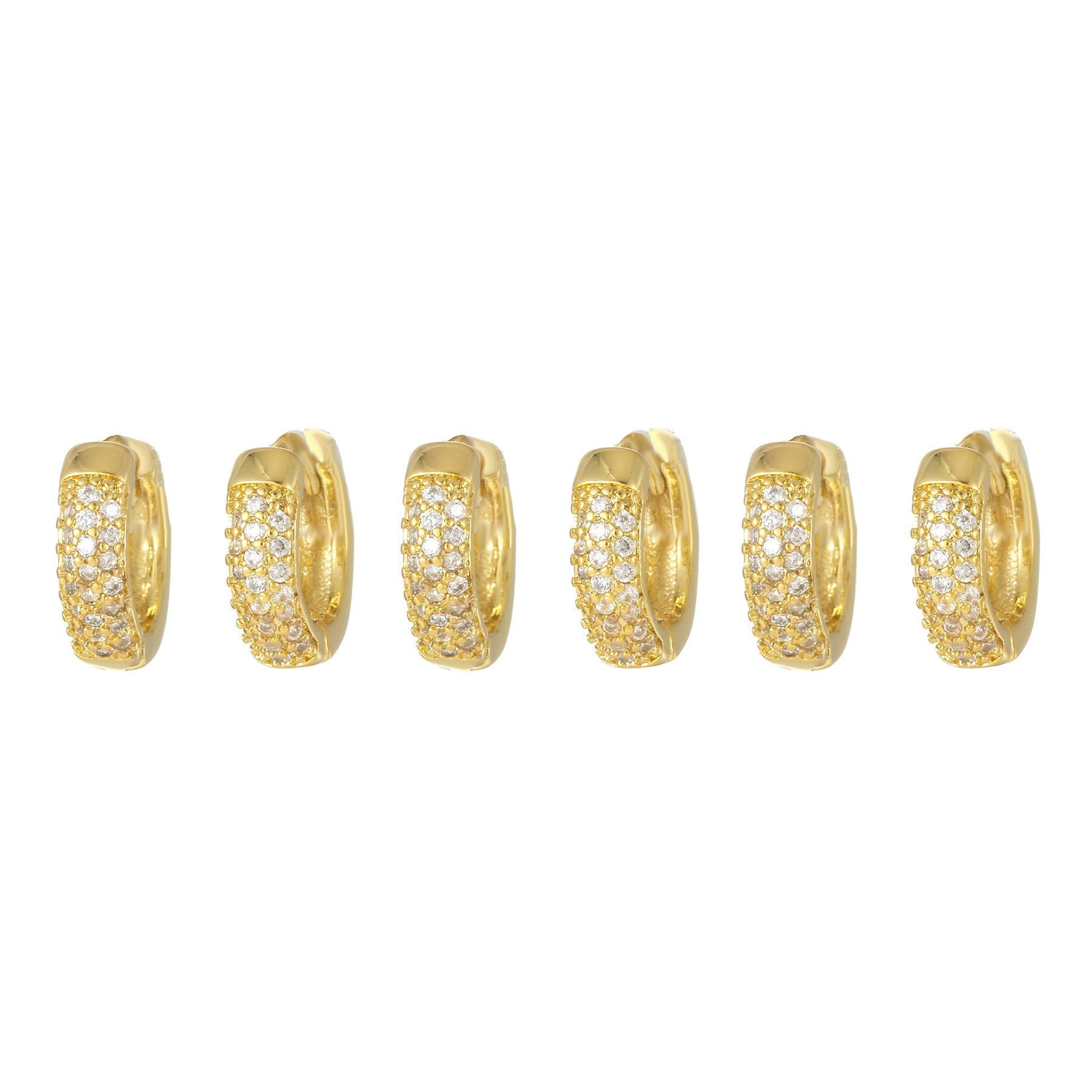 Stylish Gold Plated Moon Penda - DippedShop Wholesale - #0019