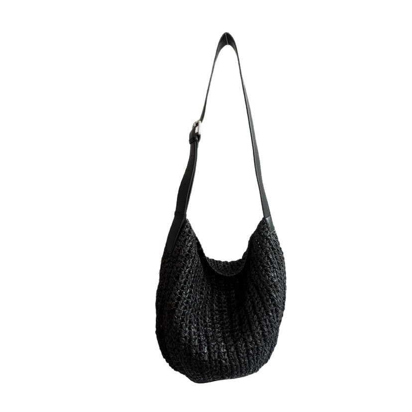 Hand-Woven Hollow Handbag - DippedShop Wholesale - #3155