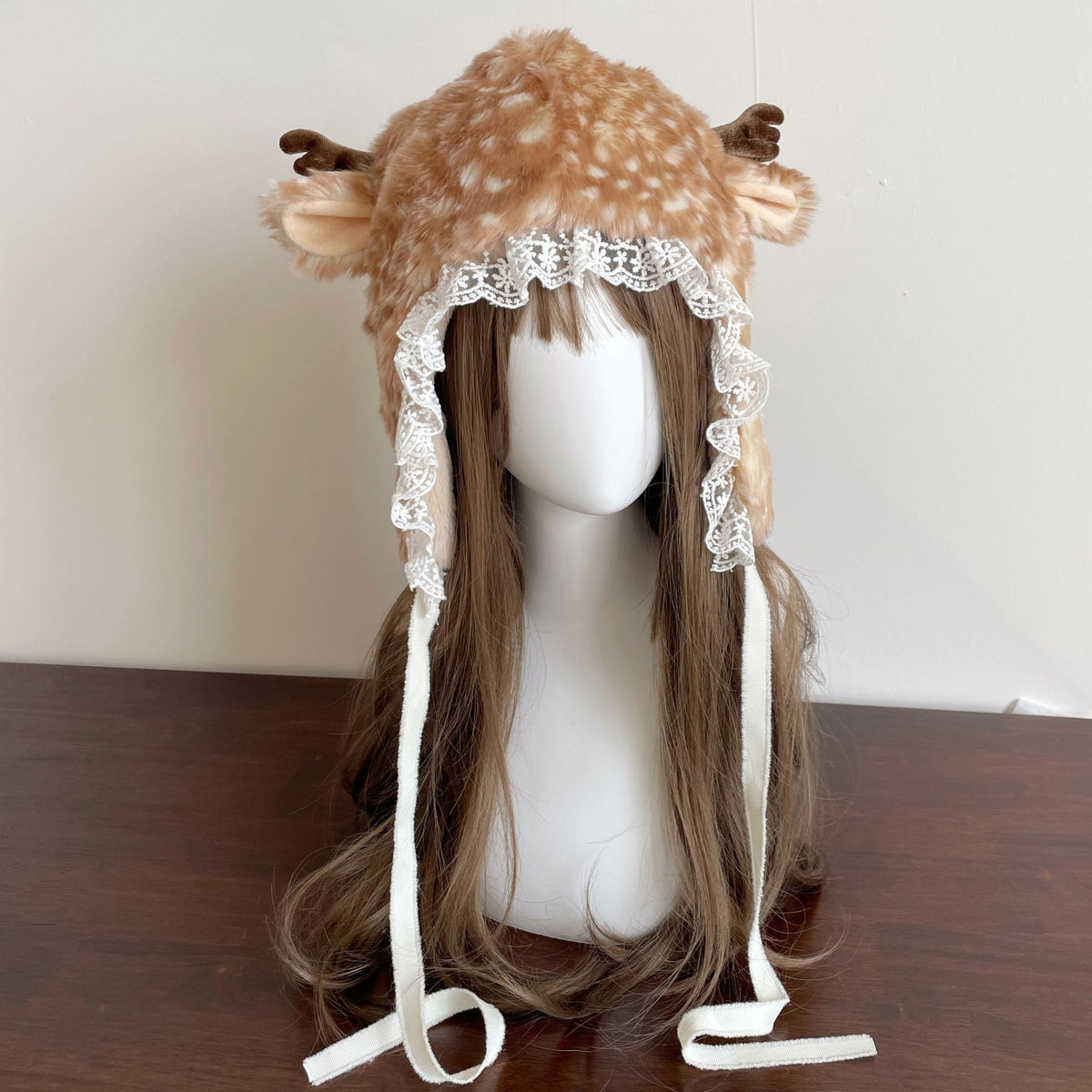 Plush Elk Trapper Hat - DippedShop Wholesale - #0323