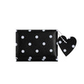 Minimalist Polka Dots Heart Pendant Coin Purse 6S10BWB121