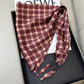 Chic Solid Color Floral Print Silk Scarf 6W6NSI215