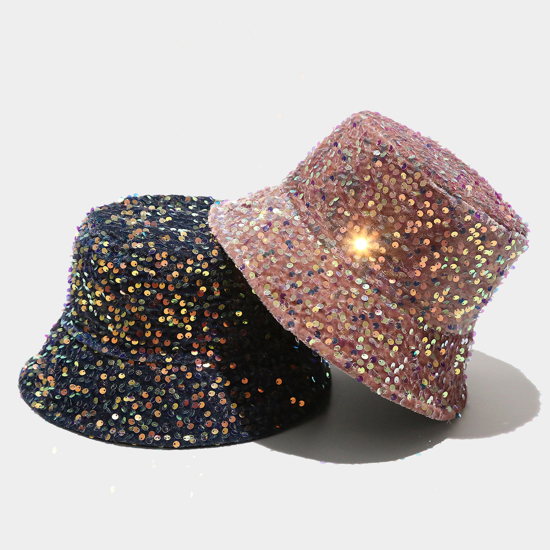 Reversible Sequin Bucket Hat - DippedShop Wholesale - #1827