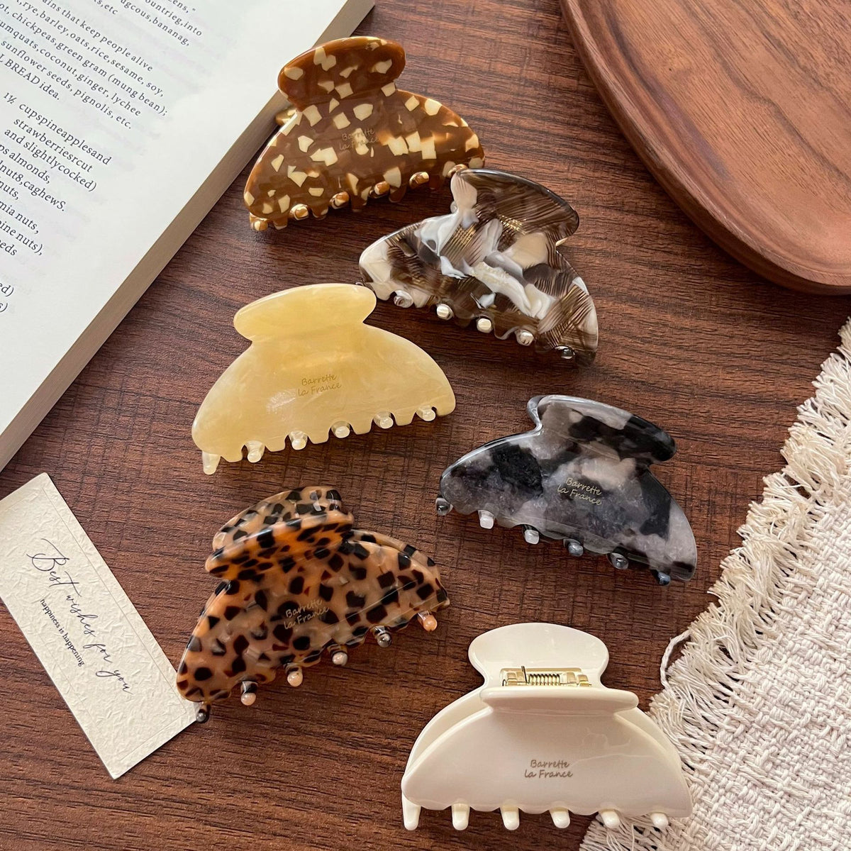 Mini Acetate Hair Claw - DippedShop Wholesale - #0467