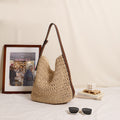 Straw Woven Shoulder Bag - DippedShop Wholesale - #8771