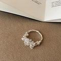 Irregular Crystal Beaded Ring - DippedShop Wholesale - #9267