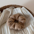 Minimalist Solid Color Knit Hair Scrunchies 6W6HSR323
