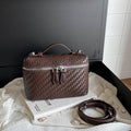 Retro Woven Square Case Crossbody Bag 6W10BBG1895