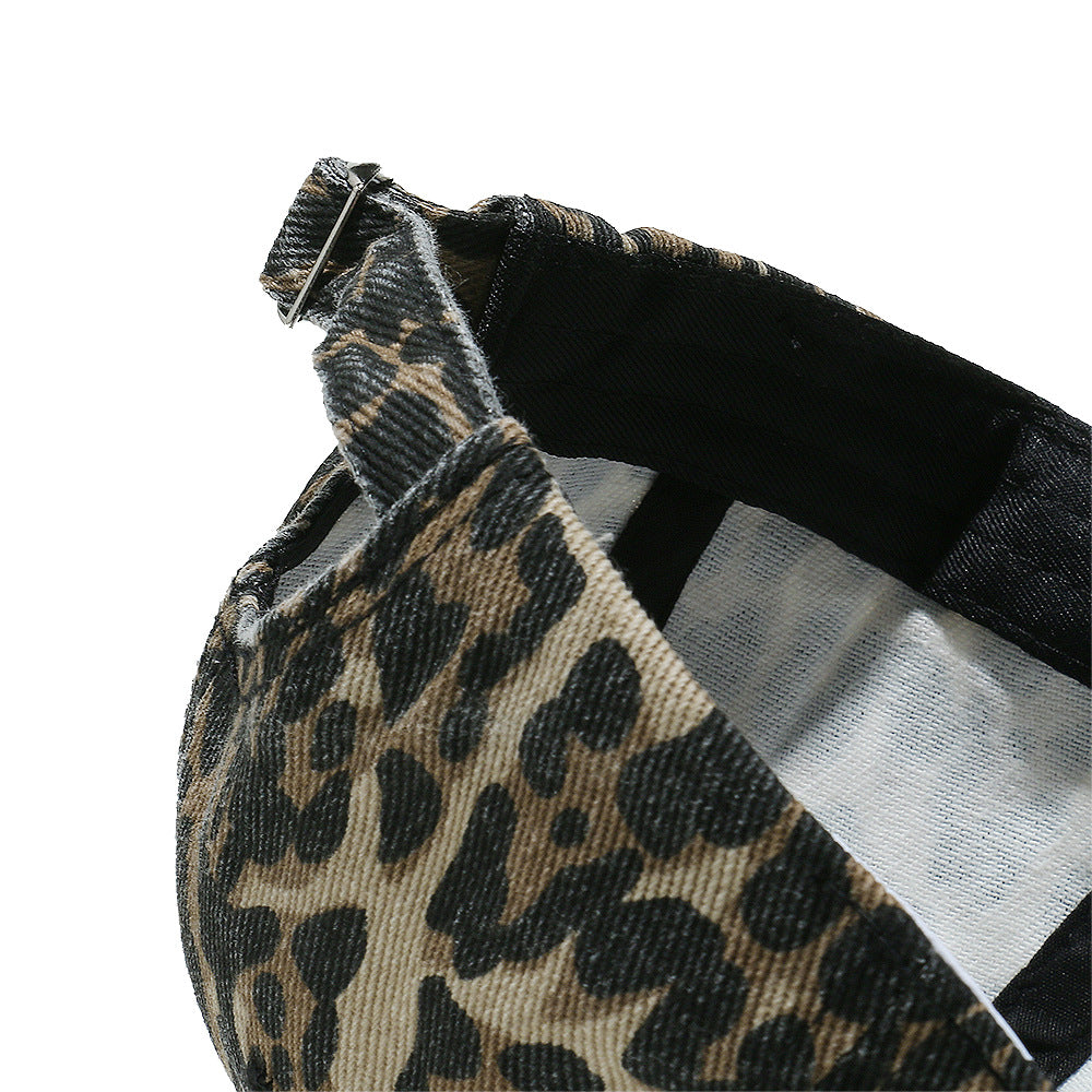 Simple Leopard Print Versatile Baseball Cap 6W6HAT810
