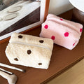 Fuzzy Plush Cosmetic Bag - DippedShop Wholesale - #3603