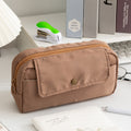 Stylish Solid Color Large Capacity Pencil Pouch 6S10BOB1046