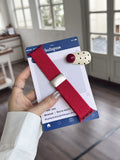 Solid Color Nylon Weave Magnetic Watch Band 6W6JWA138