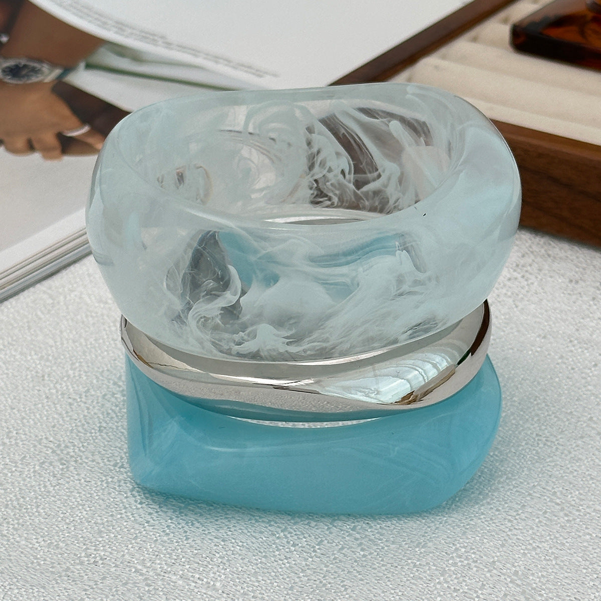 Minimalist Resin Bangle - DippedShop Wholesale - #3027