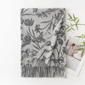 Vintage Floral Print Cashmere Feel Scarf 6W6NSW286