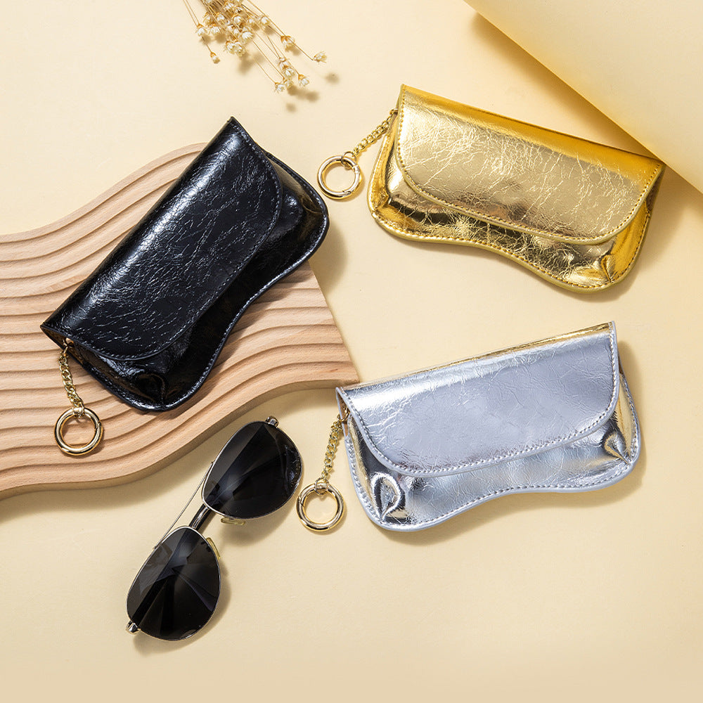 Cracked PU Sunglasses Case - DippedShop Wholesale - #1299