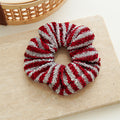 Striped Elastic Hair Scrunchie - DippedShop Wholesale - #0131