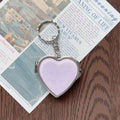 Heart Polka Dot Keychain - DippedShop Wholesale - #9043