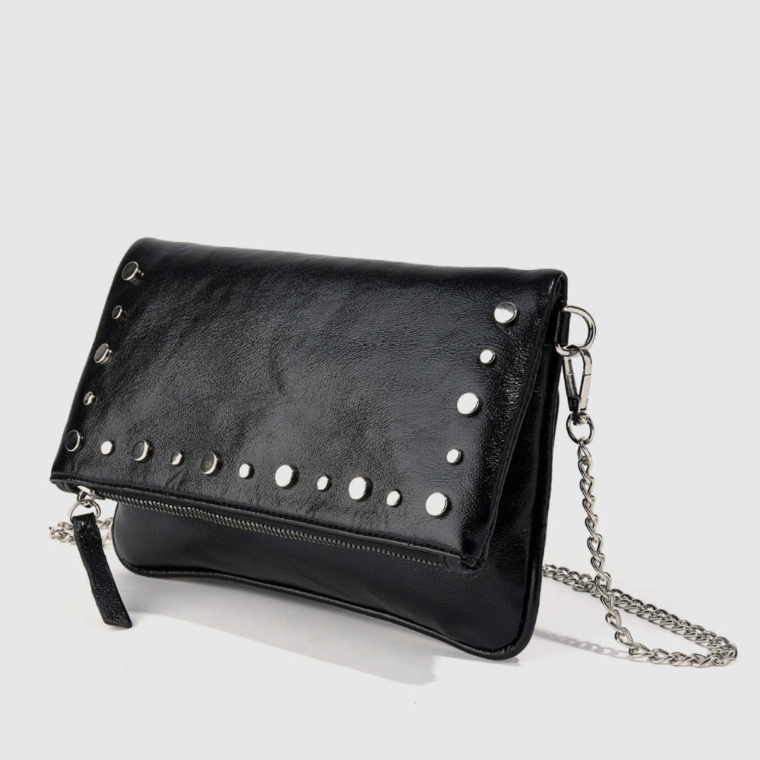 Rivet Square Shoulder Bag - DippedShop Wholesale - #8323