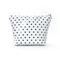 Large Polka Dot Cosmetic Bag - DippedShop Wholesale - #6435