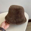 Faux Fur Bucket Hat - DippedShop Wholesale - #5747