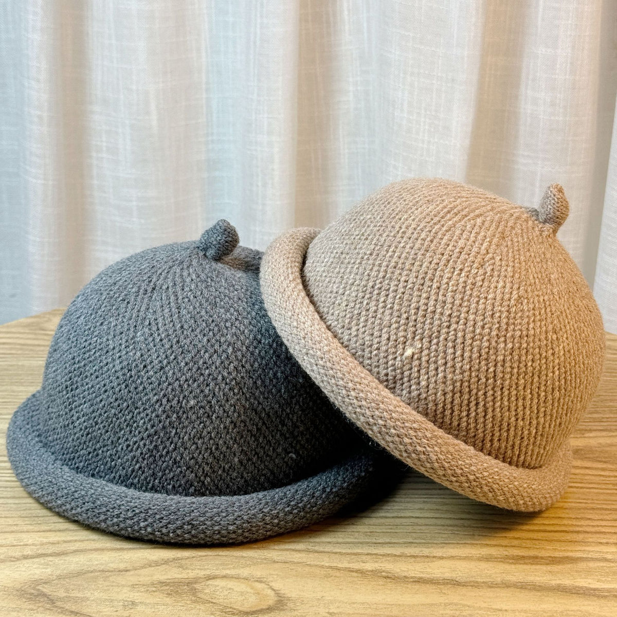 Rolled Cuff Knit Beanie - DippedShop Wholesale - #0275