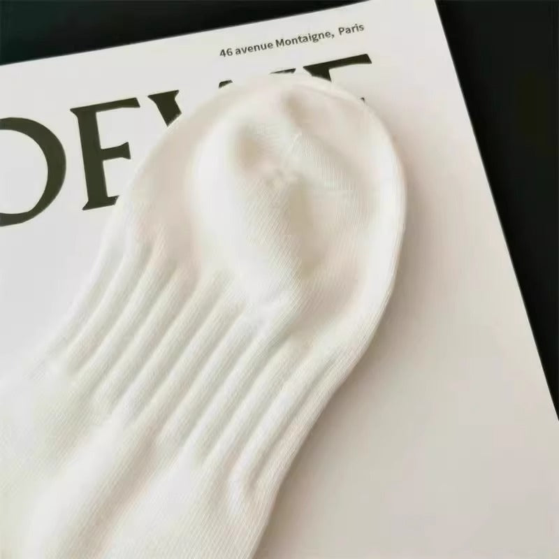 Letter Embroidered Socks - DippedShop Wholesale - #0627