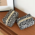 Vintage Leopard Pattern Lightweight Makeup Bag MK2BW6S10BOB67