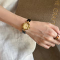 Vintage Leather Strap Watch - DippedShop Wholesale - #0947