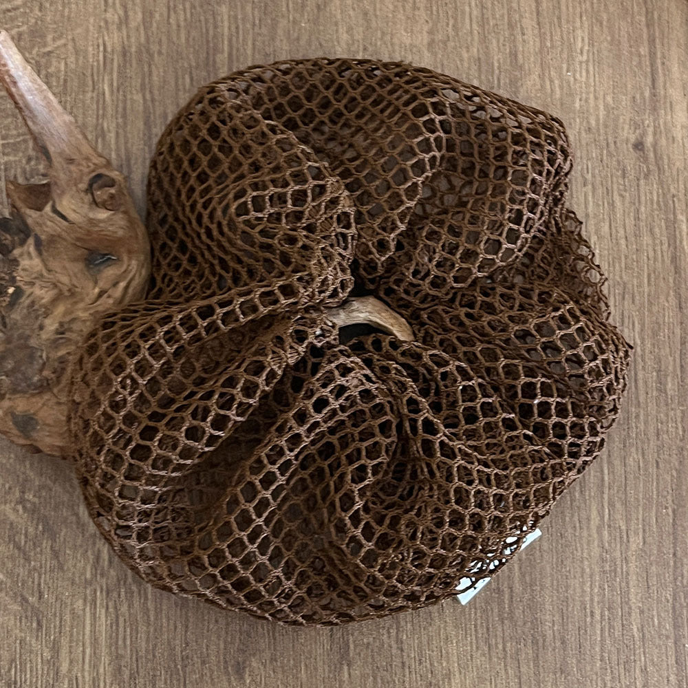 Vintage Hollow Out Knitted Fishnet Beach Scrunchies MK2BW6W6HSR47