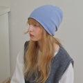 Slouchy Warm Solid Color Knit Beanie Hat 6W6HAT545