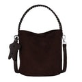Vintage Large Capacity Suede Bucket Bag 6W10BBG1848