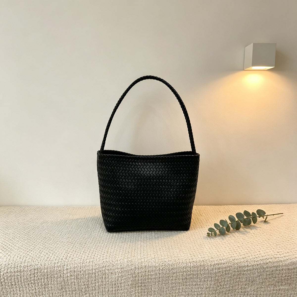 Casual Woven Solid Color Underarm - DippedShop Wholesale - #2979