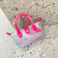 Casual Clear Jelly Dumpling Crossbody Bag 6W10BBG2118