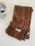 Chunky Cable Knit Scarf - DippedShop Wholesale - #5715