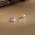 Heart Stud Earrings - DippedShop Wholesale - #0579