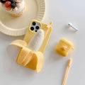 Cute Unique 3D Banana Soft Silicone iPhone Case 6Z13HPC214
