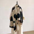 Reversible Polka Dot Scarf - DippedShop Wholesale - #8643