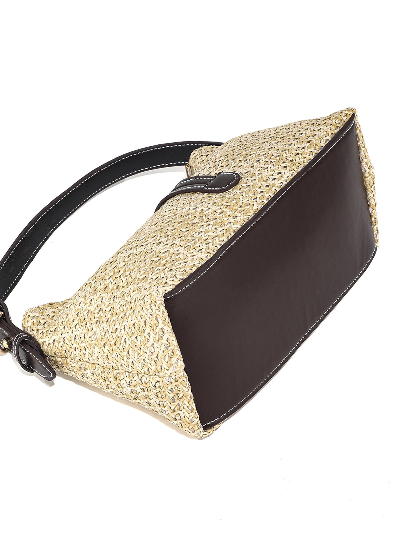 Casual Solid Color Versatile Beach Handbag 8PU6BBG432T