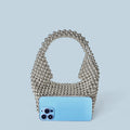 Handmade Pearl Beaded Clutch - DippedShop Wholesale - #8851