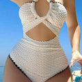 Sexy Criss Cross Swimsuit - DippedShop Wholesale - #4787