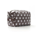 Simple Color Block Striped PVC Cosmetic Bag MK2BLW6C5CO07