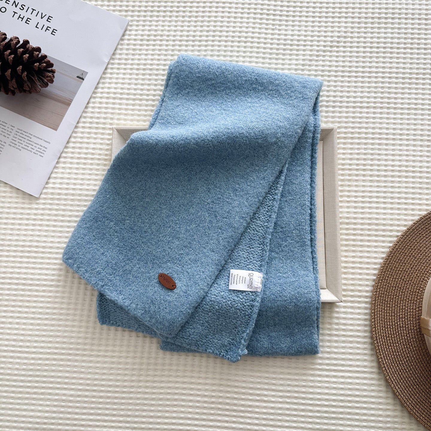 Blend Knit Scarf - DippedShop Wholesale - #0211