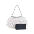 Elegant Layered Solid Color Floral Petal Evening Purse 6W10BBG1402