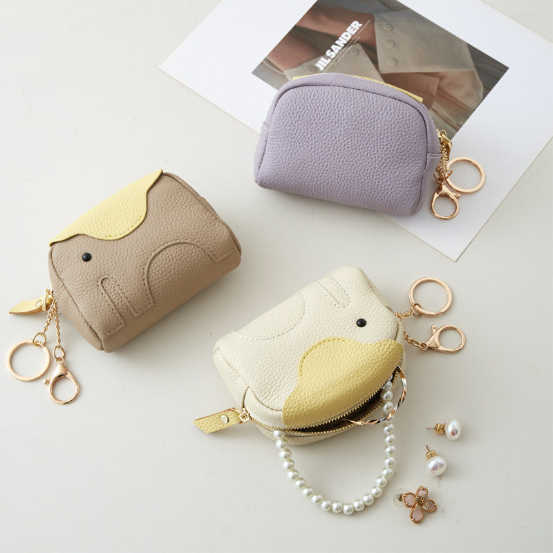 Color Block PU Leather Mini Ca - DippedShop Wholesale - #2819