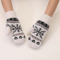 Snowflake Knit Mittens - DippedShop Wholesale - #3395