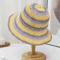 Color Block Beach Hat - DippedShop Wholesale - #9075