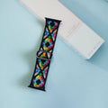 Minimalist Solid Color Nylon Weave Watch Band 6W6JWA111