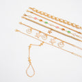 Elegant Starfish Shell Pendant Tassel Bracelets 6W6JBR630