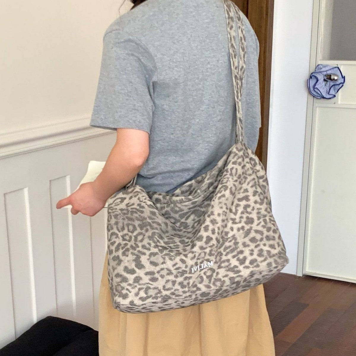 Leopard Print Crossbody Bag - DippedShop Wholesale - #6515