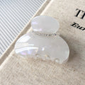 Mini Simple Rhinestone Acetate Hair Claw MK2PPM6W6HCP342